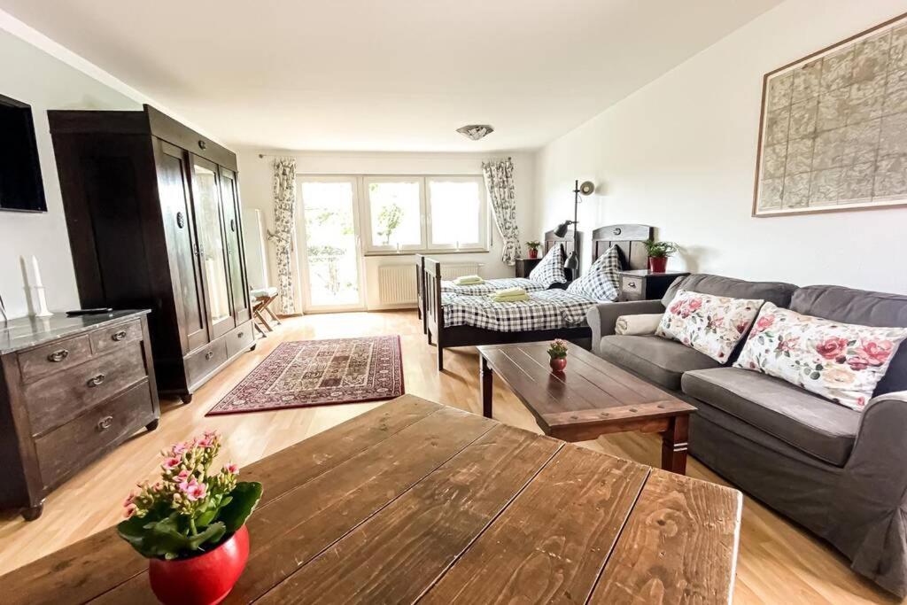 Apartment Am Auensee Mit Grosser Terrasse & Privat-Parkplatz Leipzig Eksteriør billede